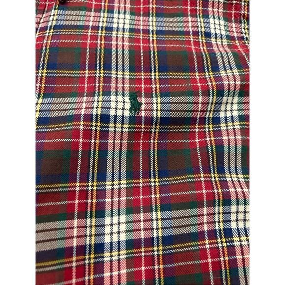 Vintage 90’s Ralph Lauren Men’s Classic Fit Size XXL  Flannel Plaid Button Down - Picture 5 of 9